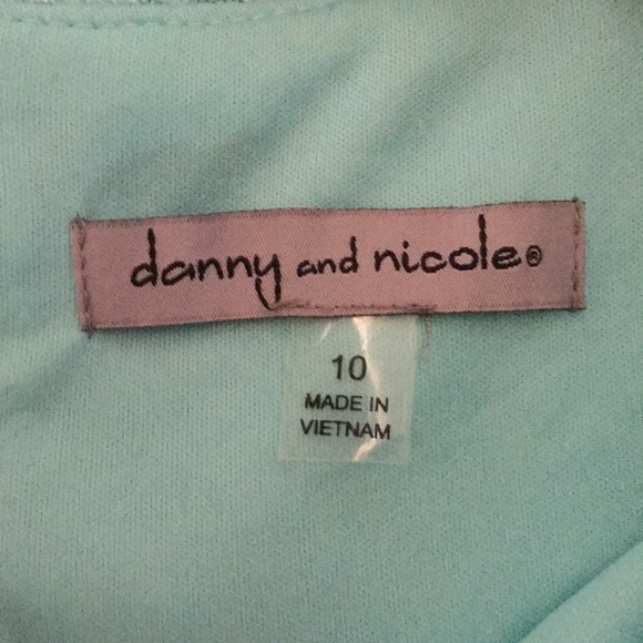 Lace Dress. Aqua Mint color. - Picture 11 of 13